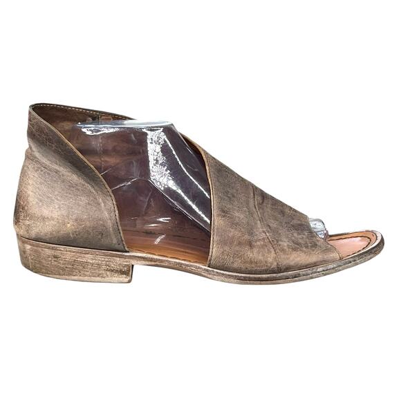 Free People Women’s Mont Blanc Distressed Wrap Sandal Size US 11 - Picture 1 of 12
